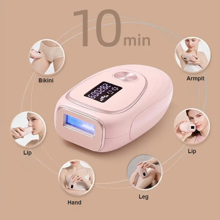  Drop Shipping Body Skin Ice Cool IPL Hair Remover Depilazione laser IPL indolore  