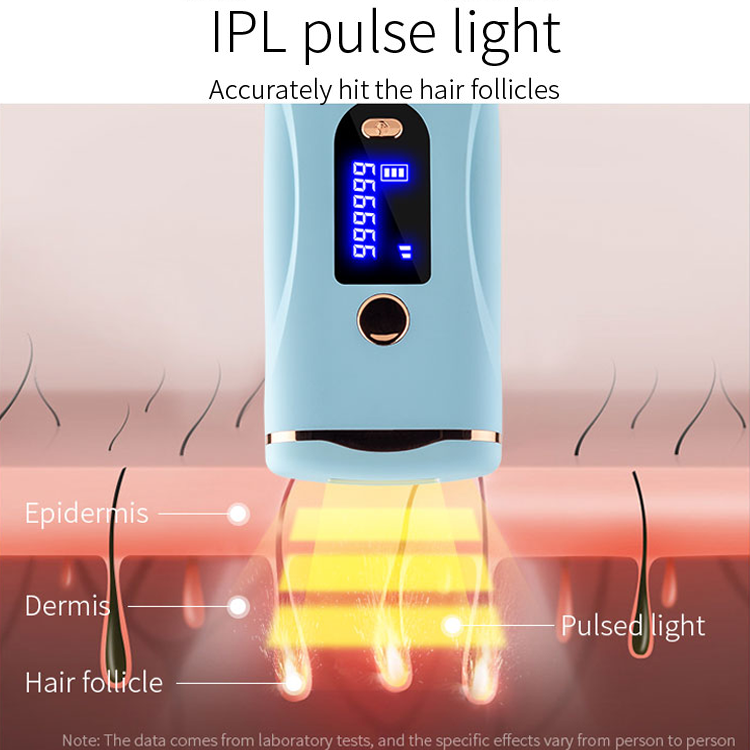  Mini Máquina depiladora portátil Beauty Equipment Laser permanente para remoção de pêlos IPL  