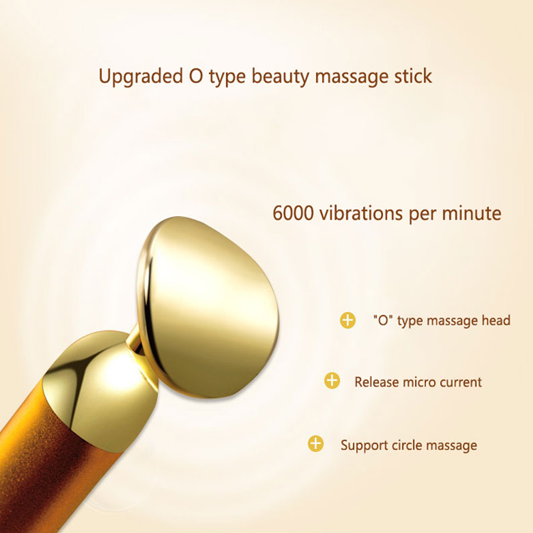  Eye Care Tools Electric Metal Facial Massage Beauty Bar Face Lift Massager  