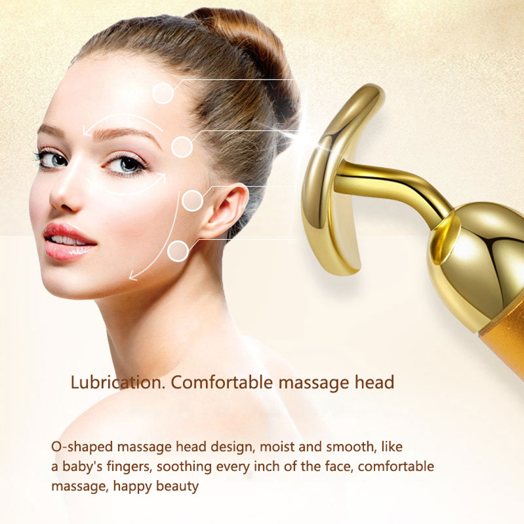 Инструменты для ухода за глазами Электрический металлический массаж лица Beauty Bar Face Lift Massager  