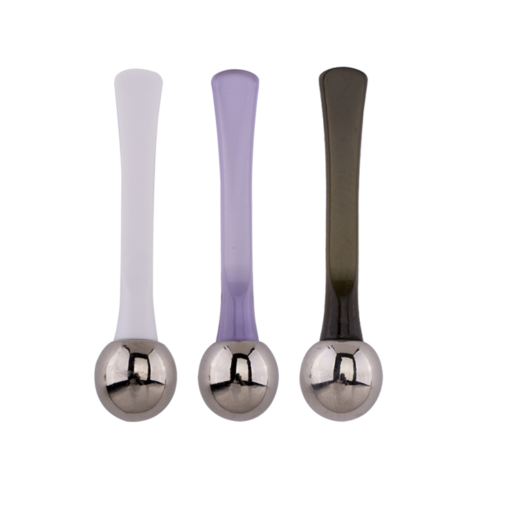  Высокое качество косметические инструменты фиолетовый косметический совок крем для глаз шпатели маска для лица наклейка  
