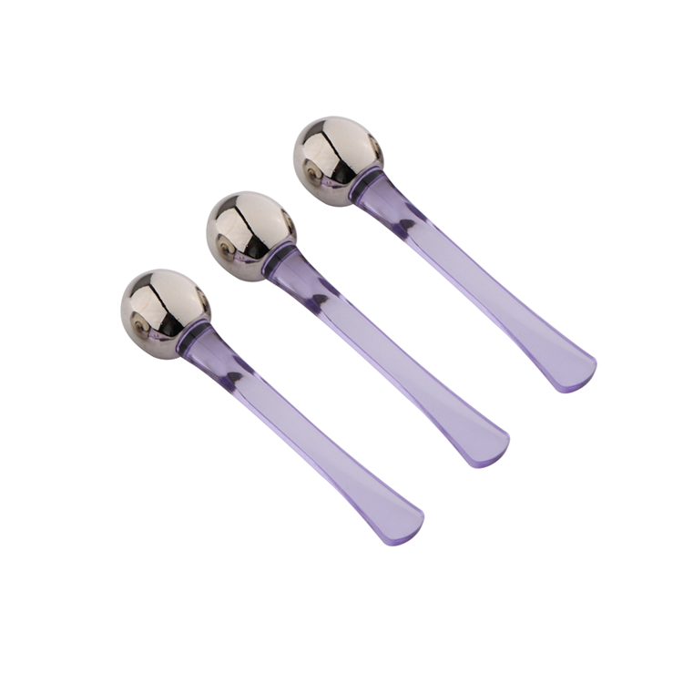  Высокое качество косметические инструменты фиолетовый косметический совок крем для глаз шпатели маска для лица наклейка  