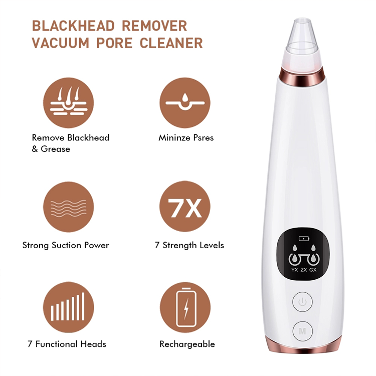 Máquina de sucção para remoção de cravos de acne branco OEM ODM Dispositivo de beleza para remover poros  