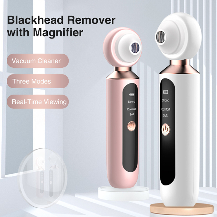 Customized Visual Blackhead Remover Heads Pore Cleaner Suction Blackhead Removal  