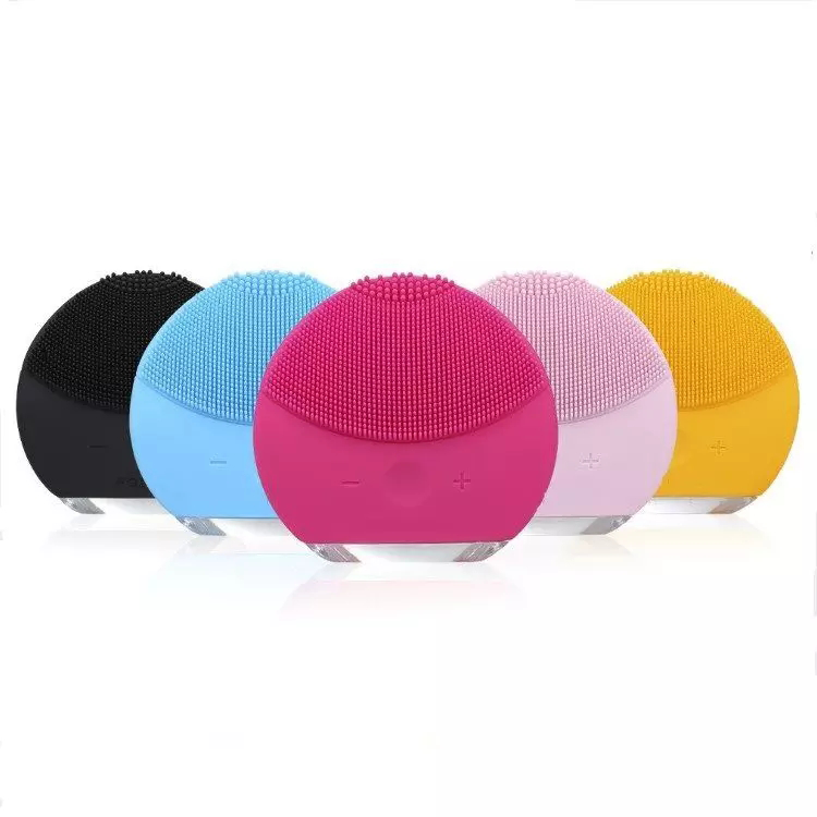  New Design Waterproof Electric Silicone Cleansing Brush Multifunctional Face Beauty Care Device  