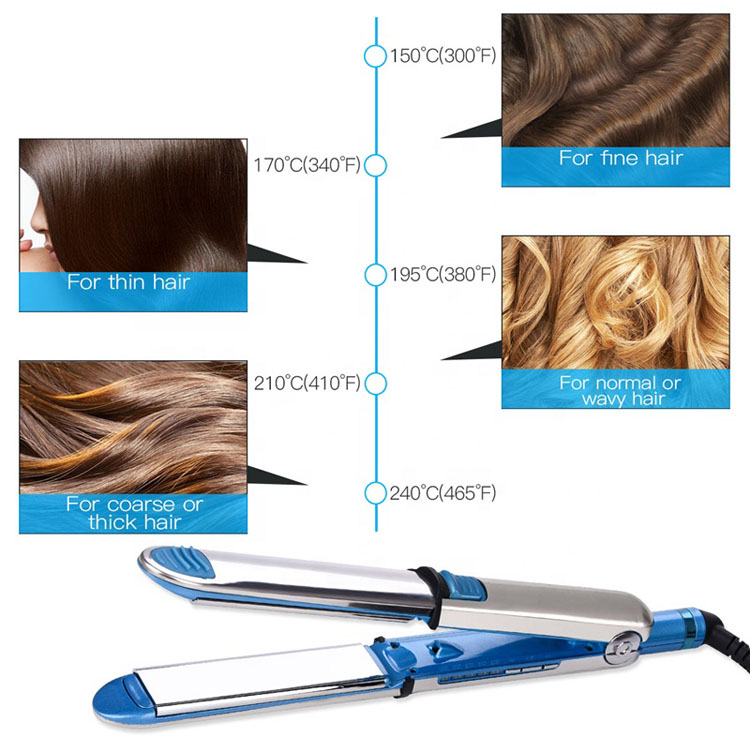 New Flat Iron 1 Inch Panel Titanium Hair Straightener Household Flat Iron Hair Straightener  